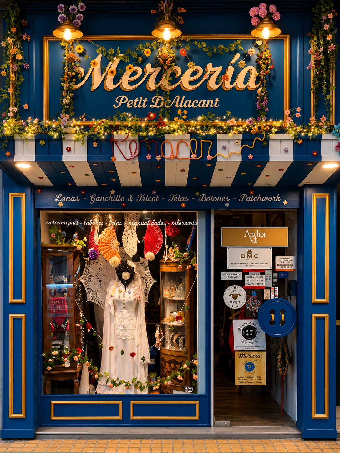 Fachada de Mercería Petit D’Alacant en Alicante