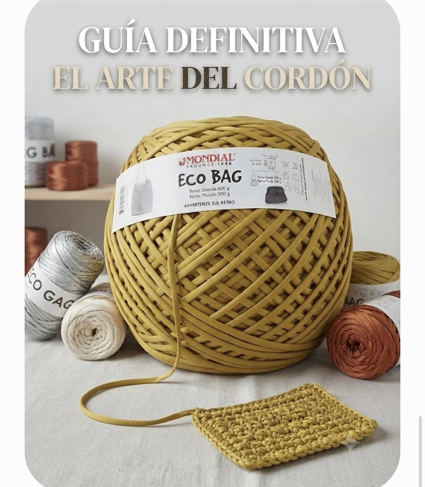 Ovillos Mondial Eco Bag — Lanas, wool y algodón cotton